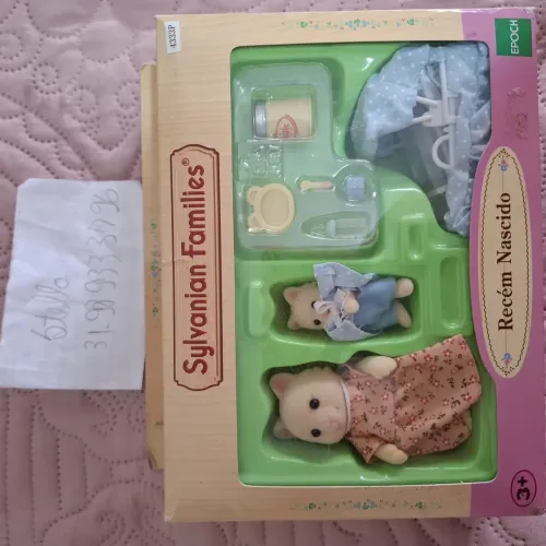 Sylvanian Families conjunto gatos recém nascido