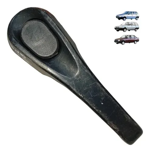Macaneta Porta Externa Fiat Uno Premio Elba 1986 1991 2013 Preto Traseira