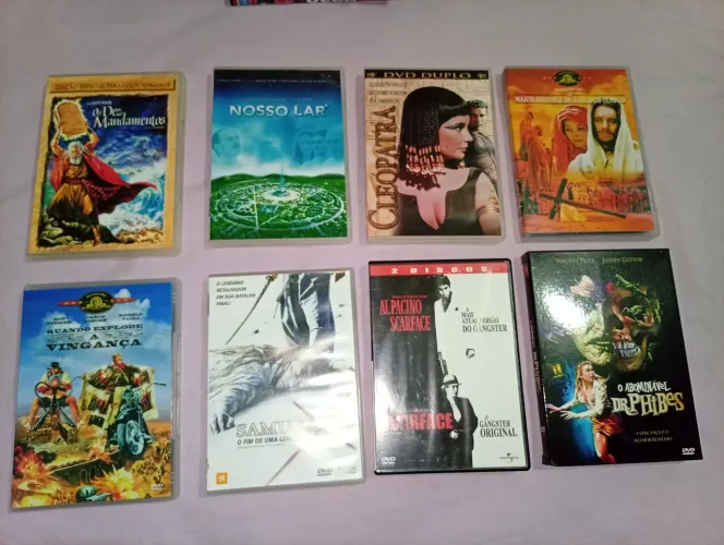 Dvds selecionados conservados e originais