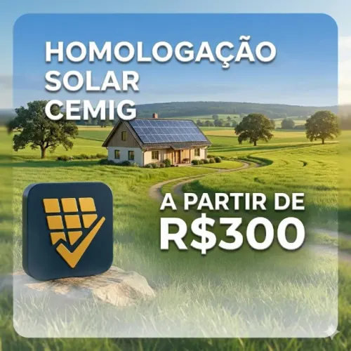Projeto e Homologação solar CEMIG