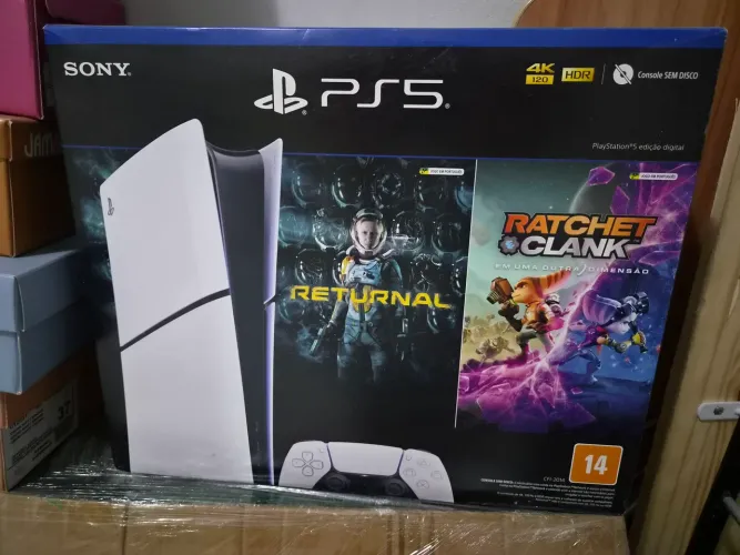 PS5 SLIM 1TB + 2 CONTROLES