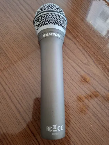 Microfone Samson Q2U USB/XLR Original - Pouquíssimo Usado