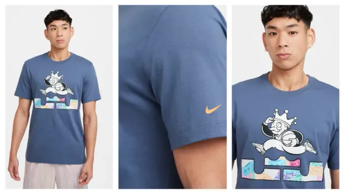 Camiseta Nike Monopoly LeBron James Coroa - Masculina - Tam G - Original e Nova