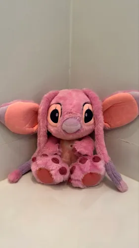 Pelúcia Disney Lilo E Stitch - Angel 30cm Big Feet