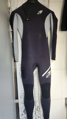 Long John Mormaii Flexxxa Pro 4/3mm Masc - Tamanho PM (Seminovo / Impecável)