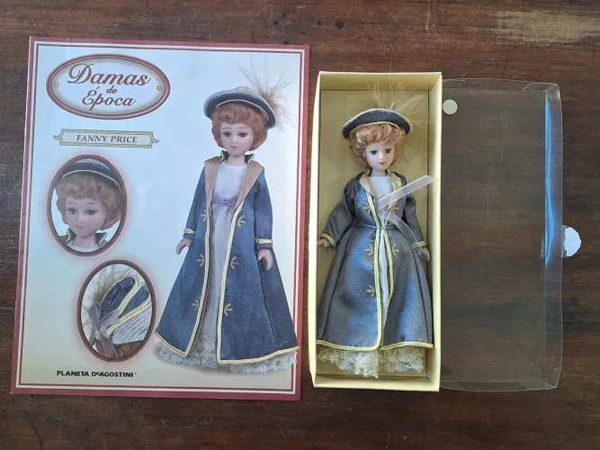 Fanny Price Boneca Damas da Época Planeta DeAgostini com Fascículo