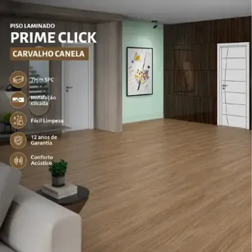 Piso Laminado Eucafloor 7mm Click - Qualidade, Beleza e Instalação Rápida