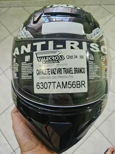 Capacete Vaz VR8 travel tamanho 56