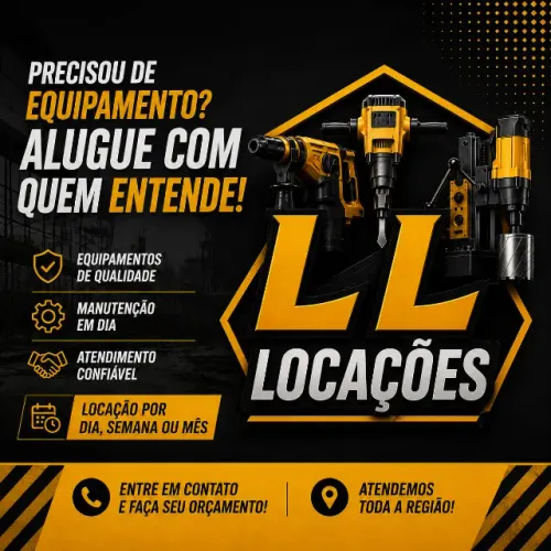 Locações de ferramentas 