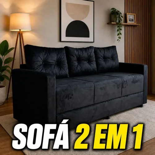 SOFÁ LINDO e VERSÁTIL! Direto DA FÁBRICA, APROVEITE!!