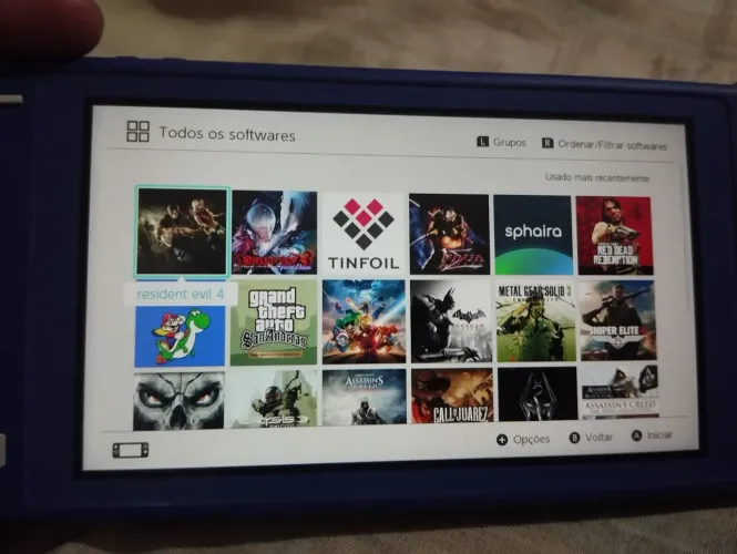 Nintendo Switch Lite - Desbloqueado