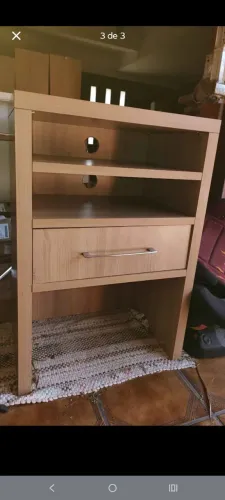 Móvel aparador, mesa lateral, rack, Todeschini MDF