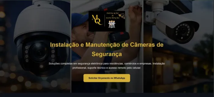 Precisando coloca Câmera de segurança ou alarme monitoramento