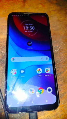 Moto E7 Power funcionando perfeitamente