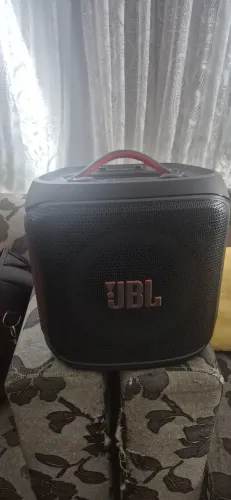 Caixa De Som Partybox Encore 2 Com Microfone Jbl Preto