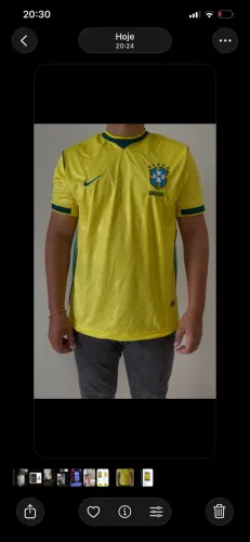 Camisa do Brasil Oficial Jogador