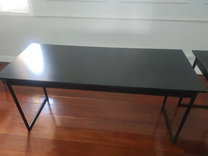 Mesa preta 150 comprimento*60 largura*72 altura 