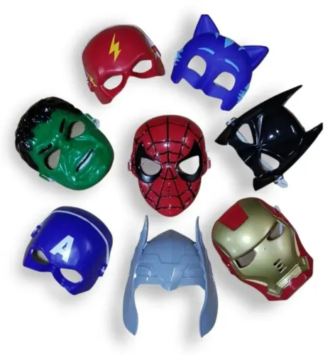 MASCARA DE SUPER HEROIS D DIVERSOS OUTROS PERSONAGENS