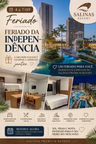 Aluguel apartamento no resort em Salinópolis