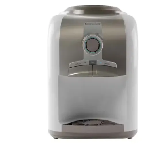 Bebedouro de Mesa Esmaltec para Garrafão Refrigerado por Compressor Branco 127V - EGM30