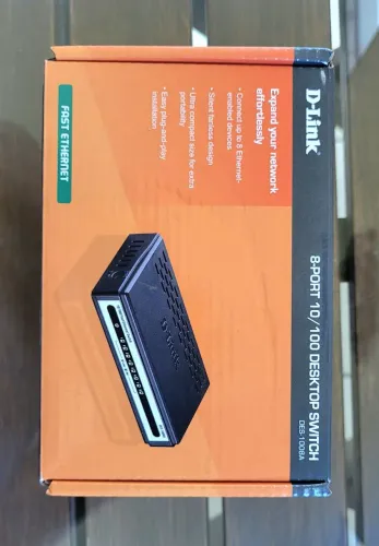 Switch D-Link 8 portas (novo)