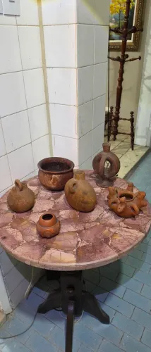 Decoração, objetos diversos de cerâmica
