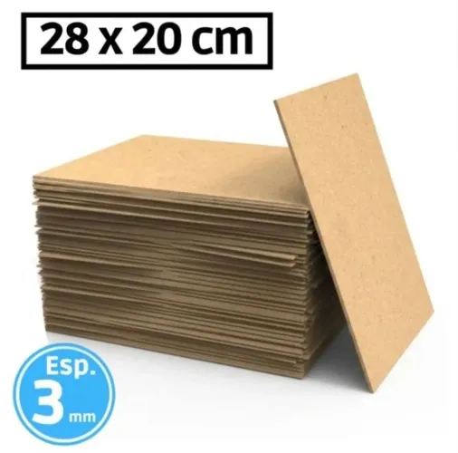Placas MDF 28cmx20cm - Para Artesanato e Fabricação de Placas Decorativas - R$ 5 a Unidade