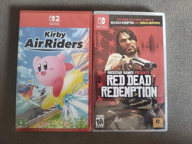 Red Dead e Kirby Air Riders LACRADOS - NINTENDO SWITCH 