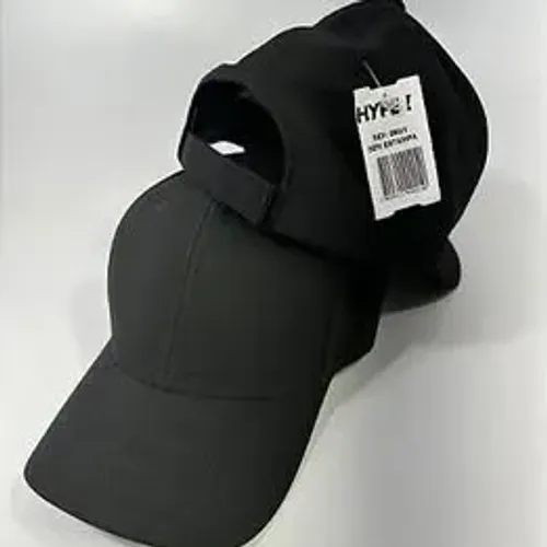 BONÉ SEM ESTAMPA GORGURINHO PRETO - MALEÁVEL