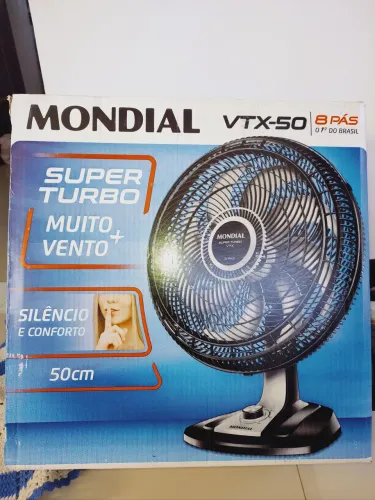 Vendo ventilador turbo 40 cm aínda na embalagem