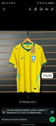 Camisas Brasil