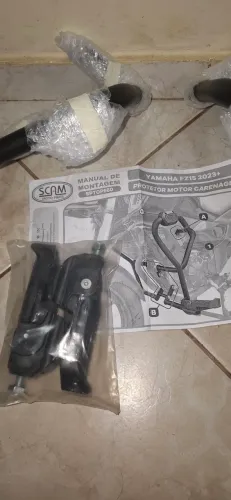 Protetor do motor carenagem yamaha fz 15
