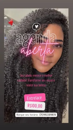 Entrelace/ ponto Americano