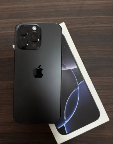 iPhone 16 pro max preto 256gb 06 meses de garantia 