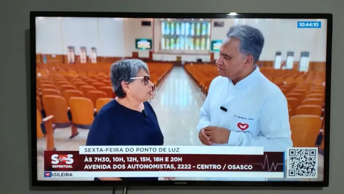 TV 46 led Samsung funcionando + controle remoto