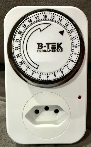 Temporizador analógico bivolt B-Tek