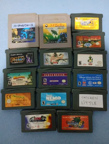 Lote de jogos game boy