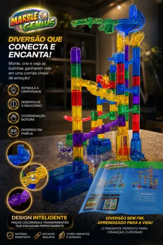 Brinquedo marble genius