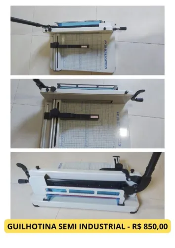 Guilhotina Semi Industrial Guilhotec A4 - Pouco Usada (Excelente Estado)