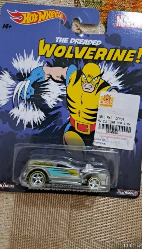 Miniatura Hotwheels Volverine 1/64 (Lacrada)