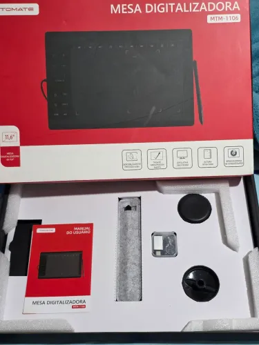 MESA DIGITALIZADORA TOMATE MTM -1106 |11.6"| COMPLETA NA CAIXA