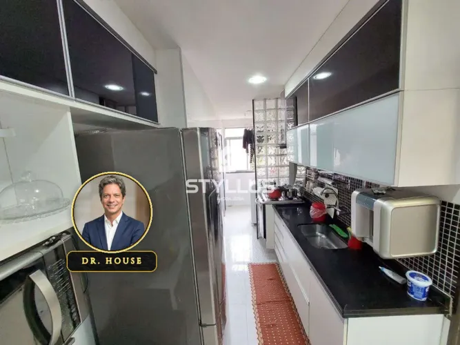 Apartamento Reformado com 2 Quartos (1 Suíte), Varanda e Vista Livre no Méier! M19K