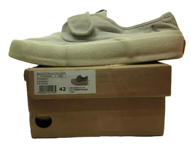   Oferta. Sapatenis Reserva Lona Masculino - Off White fechamento velcro (original) 42 