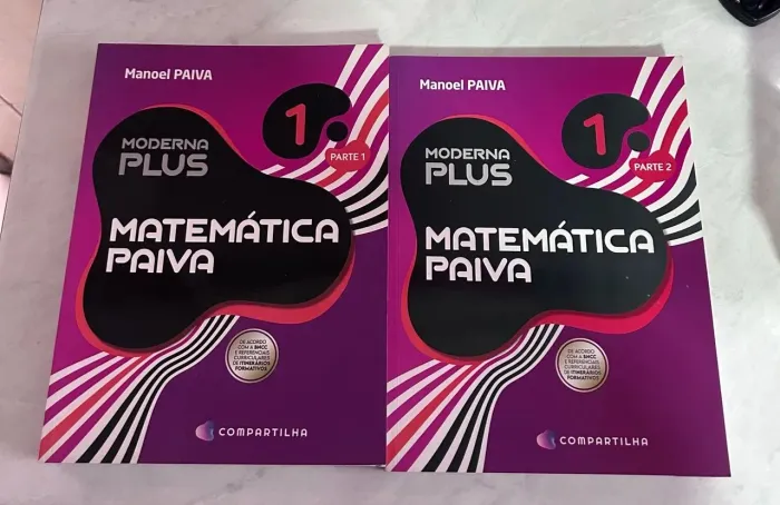Livros de Matemática Paiva - Moderna Plus