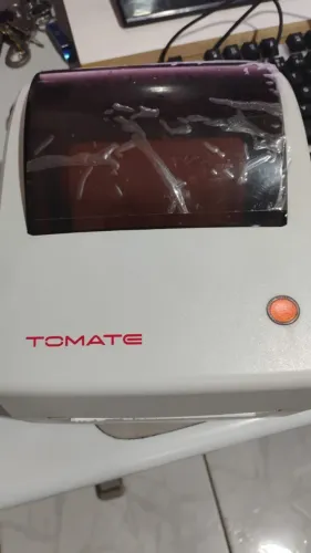 Impressora Térmica Tomate MDK-006 600 DPI Código De Barras E Etiquetas USB Estado de Zero
