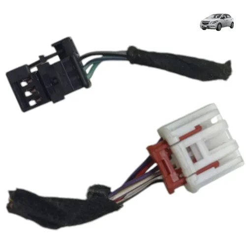 Par Conector Plug Comutador Antena Ignição Gm Onix 2013 2019