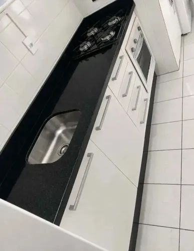 Cozinha Planejada + Mármore +Cooktop + Forno