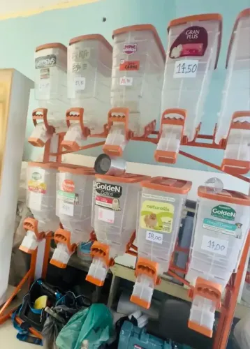 Dispenser de ração 10 módulos