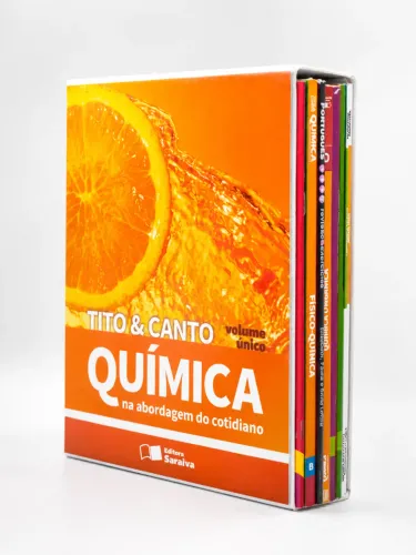 Box ENEM Completo - Química Tito & Canto + Geografia + Português | Editora Saraiva