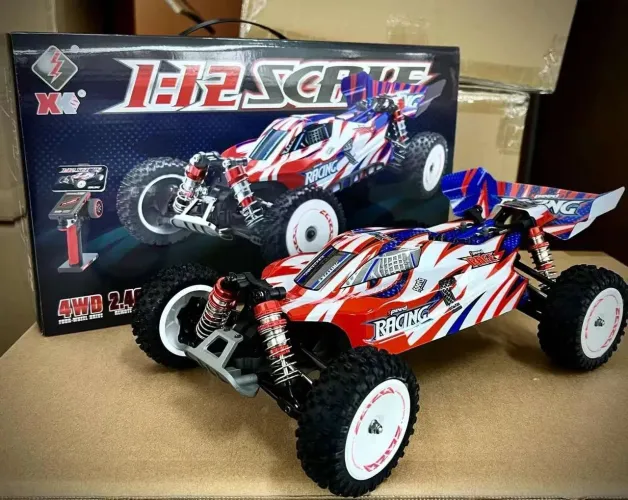 Automodelo Buggy 1/12 Racing Maxx Brushelles 60km 4WD RTR  124008 Completo Novo sem uso 